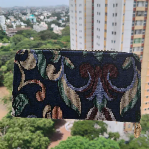 JACQUARD PRINTED WALLET